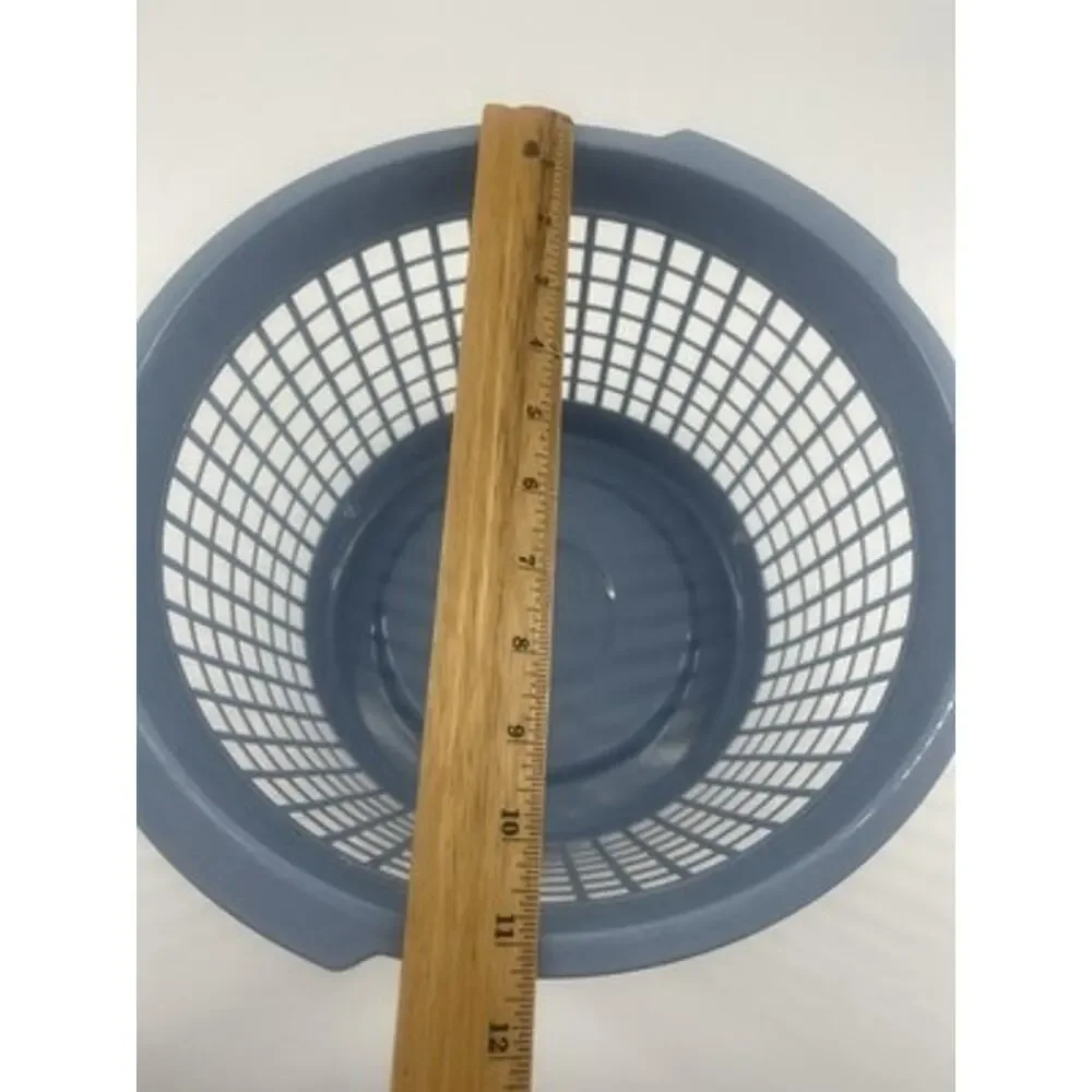Replacement Vintage Blue Basket Plastic Organization Storage